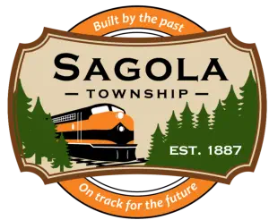 Sagola Township Michigan Logo with Slogan