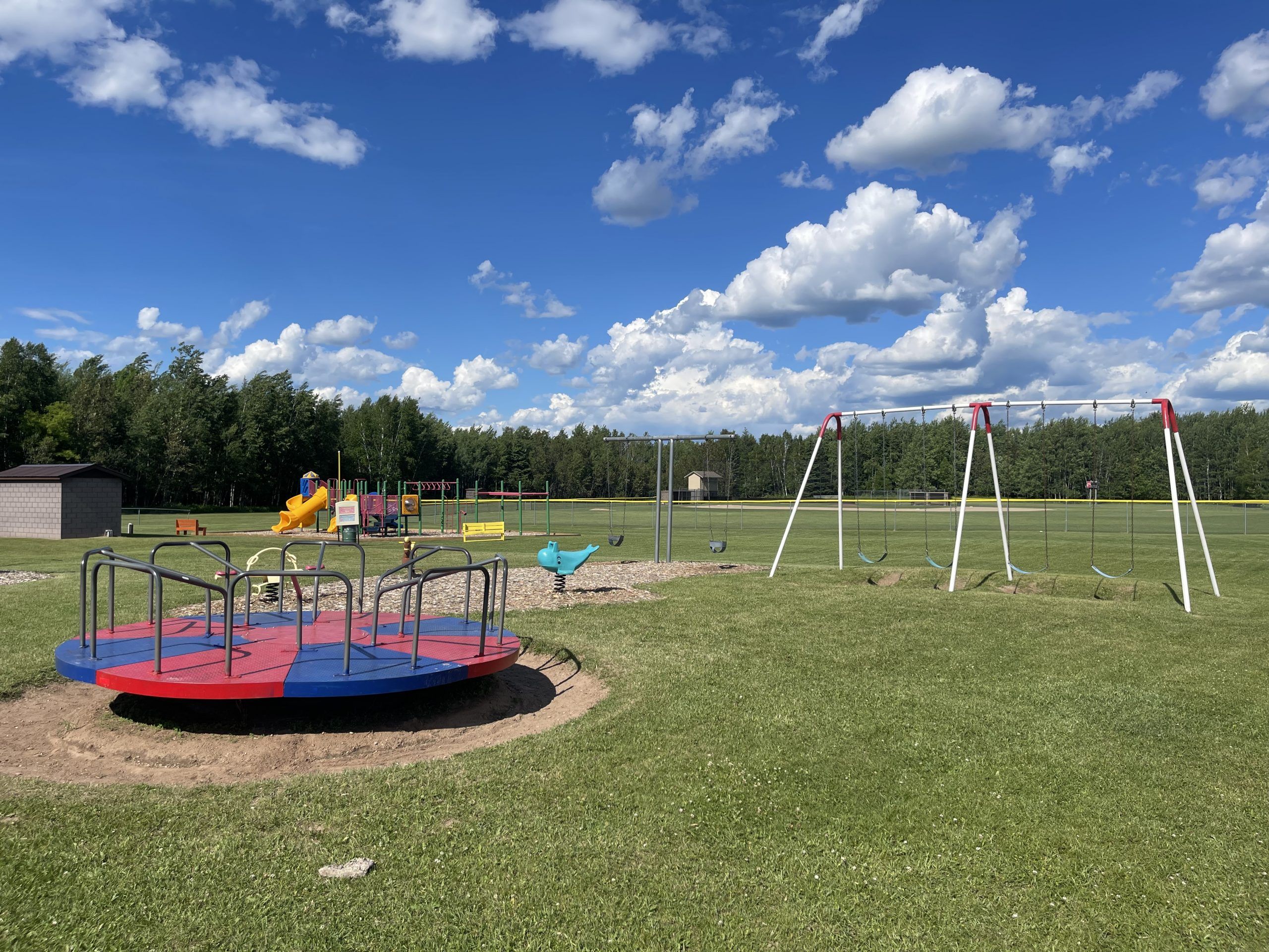 Channing Park Playground Channing Park Playground in Channing, Michigan