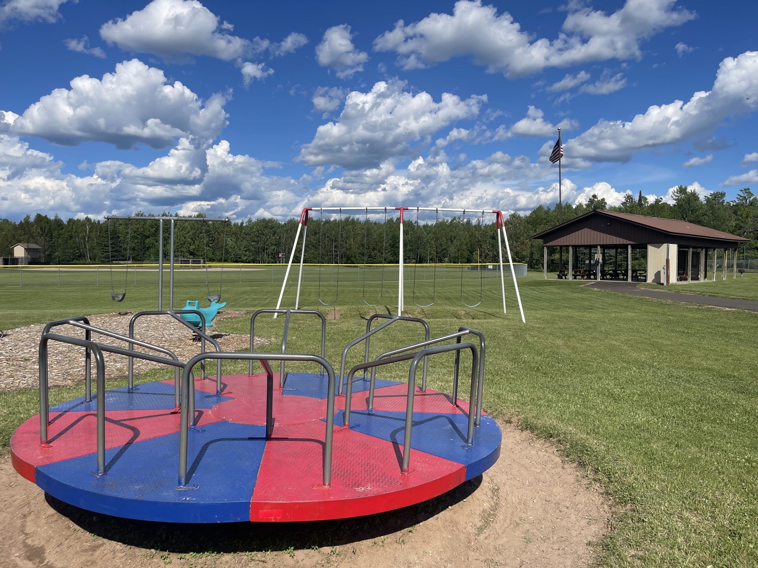 Channing Park Playground and Pavilion Channing Park Playground and Pavilion in Channing, Michigan